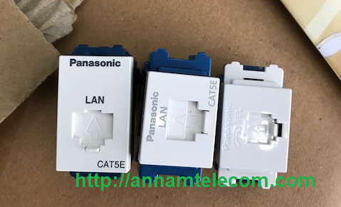 Ổ cắm data modular CAT6 panasonic WEV24886SW